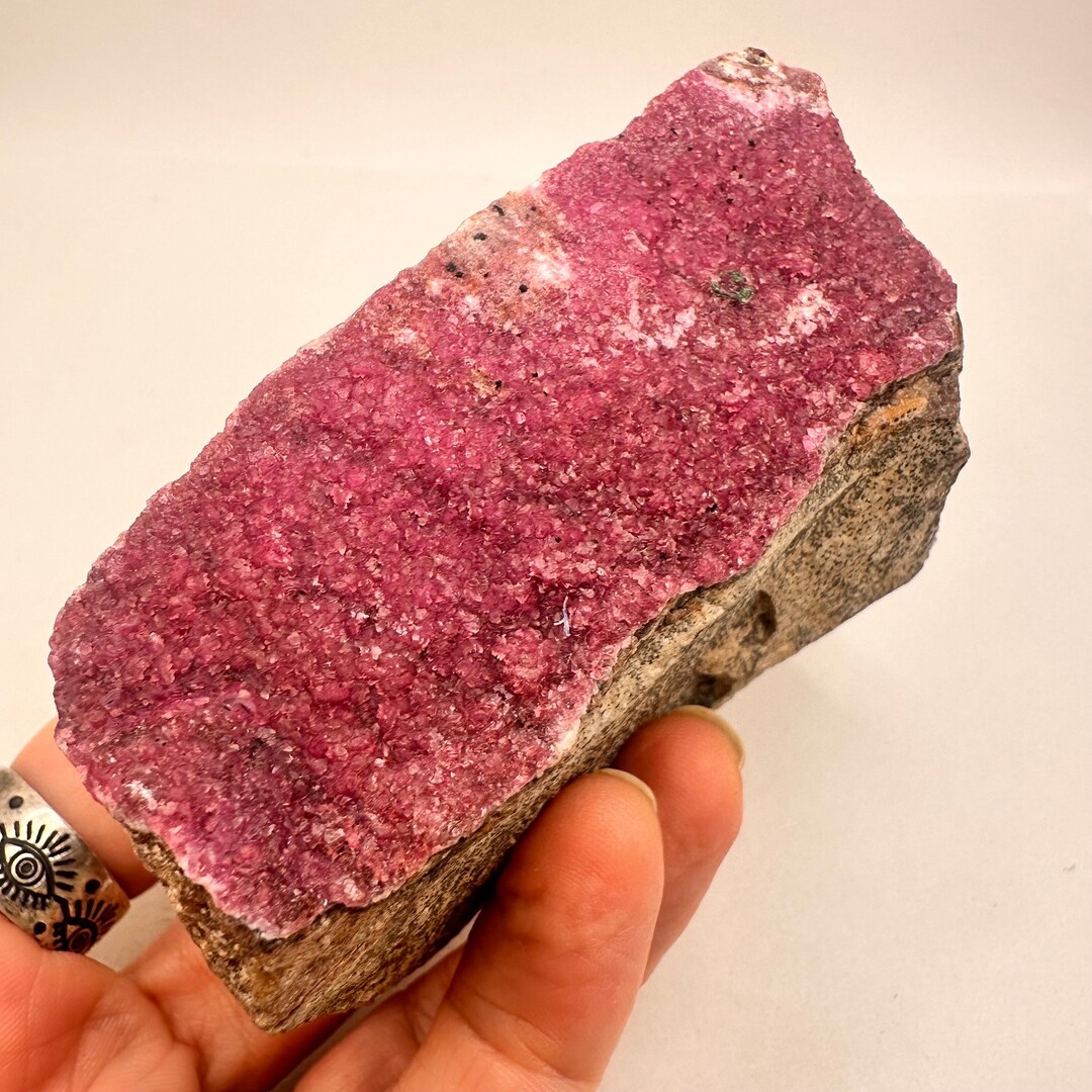 Calvite Color Pretty Cobalto Calcite - Great Color, Thick Cobaltoan Dolomite, Pink ...