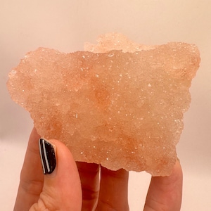 Elegant Pink Apophyllite | Extremely Rare, Unusual & Gorgeous | Peach Apophyllite | Red Apophyllite