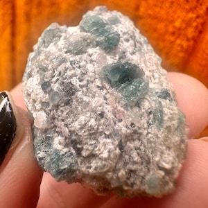 Green Tourmaline on Matrix - Crystal Mineral Specimen