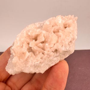 Pearly Pink Dolomite with Green Fluorite and Sparkle Quartz from Hunan, China - Gorgeous Mineral Specimen Similar to Calcite