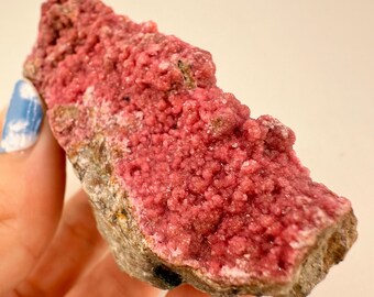 Cobalto Calcite Cluster – Well-Formed Pink Salrose Crystal Mineral