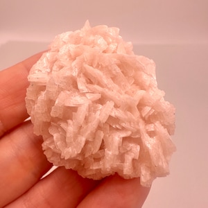 Pearly Pink Dolomite from Hunan, China - Gorgeous Mineral Specimen Similar to Calcite