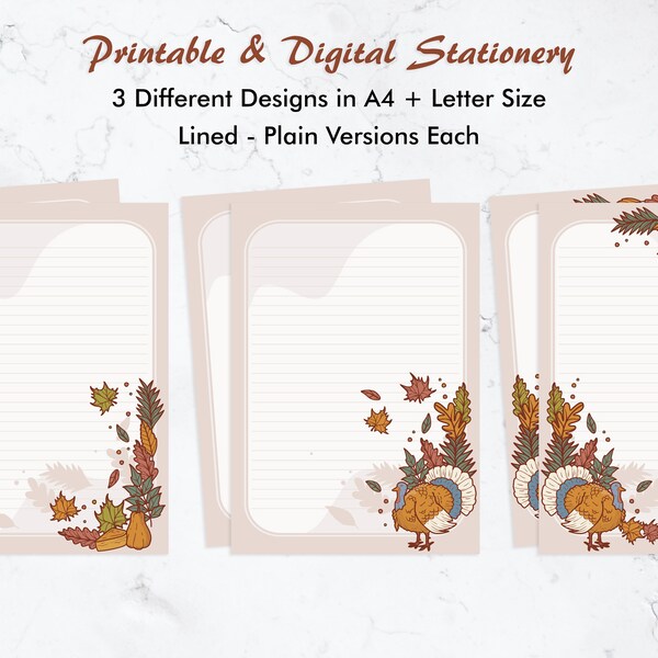 Thanksgiving Stationary Etsy thanksgiving-stationary-etsy