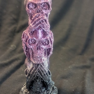 Three-wise skulls 3d print