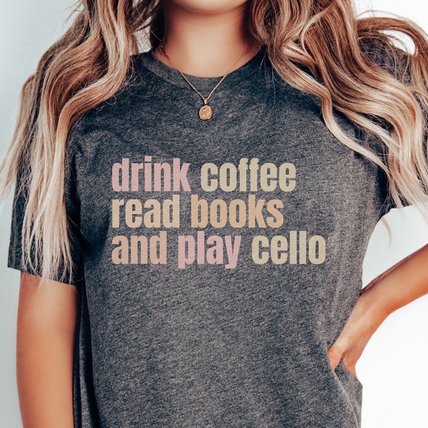 Cello Shirt, Cello Tshirt, Cello Gift, Cello Lover, Cello Lover Gift, Cellist, Shirt Met Gezegden, Unisex Shirt, Cello Lover, Muzikant shirt