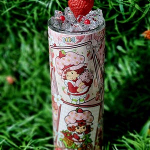strawberry shortcake tumbler