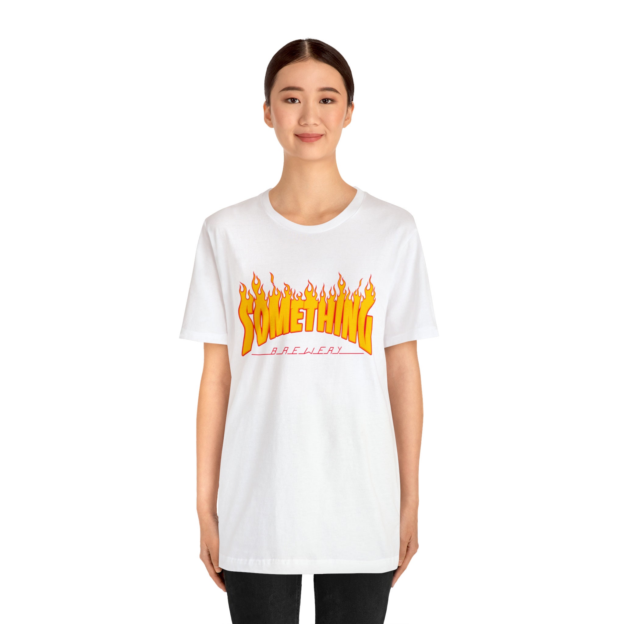 Maglia thrasher bianca clearance