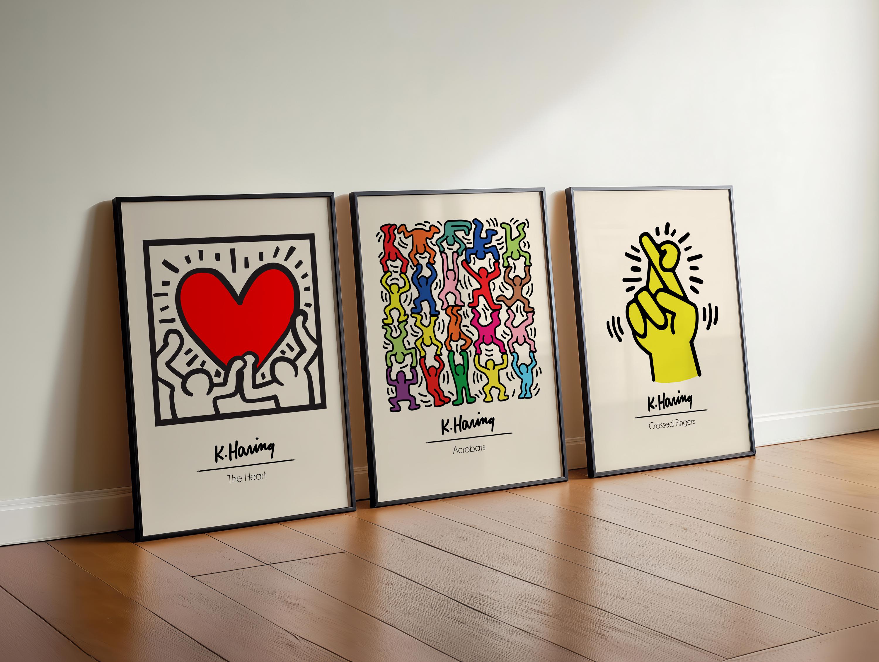 Keith Haring Poster - Etsy Keith Haring Poster - Etsy