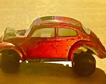 Hot Wheels Redline 1967 Ford J-car, Red, USA Base, Original