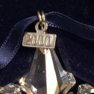 2000 Swarovski Christmas Ornament - Etsy