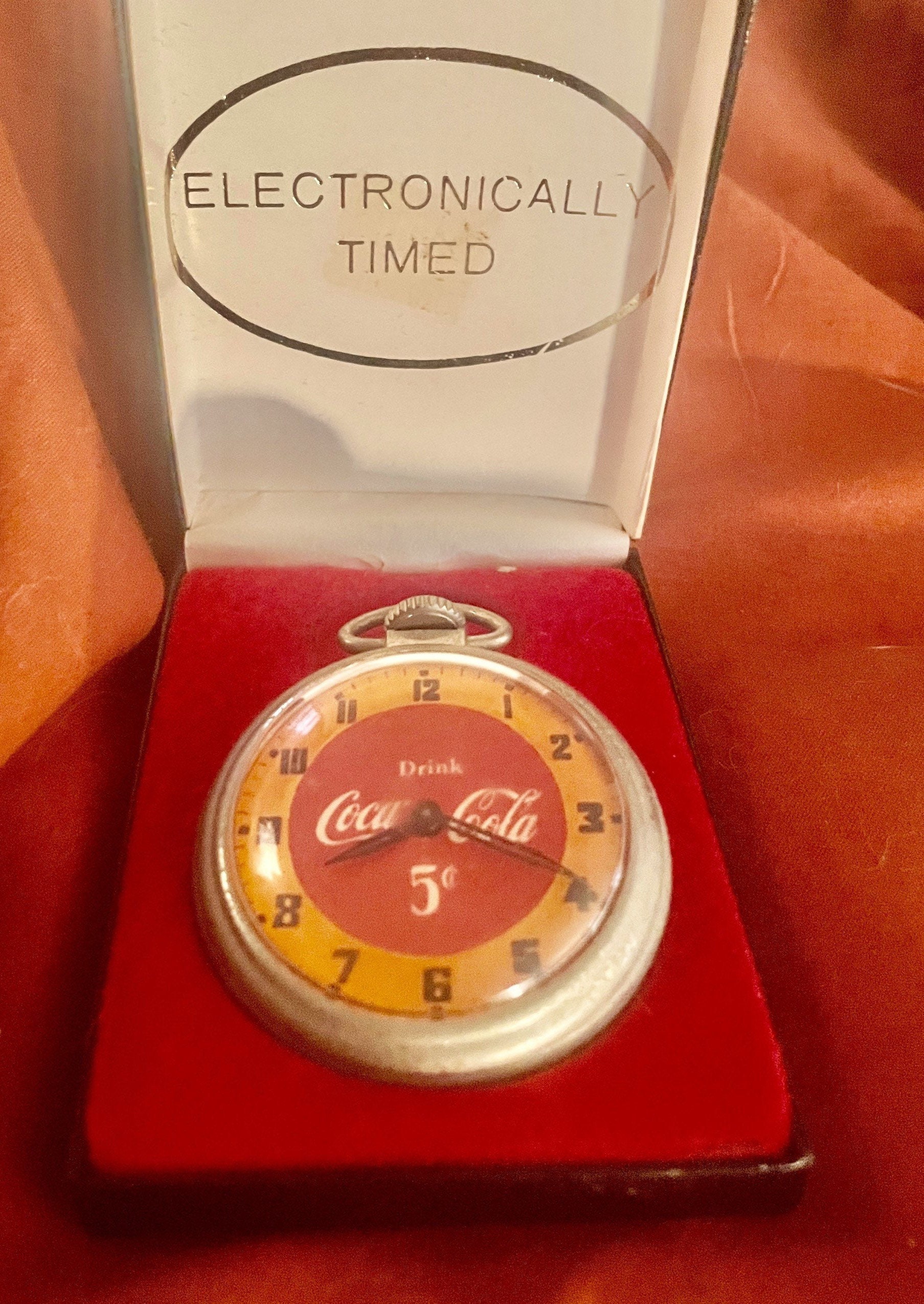 Coca cola pocket watch deals