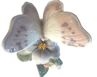 LLADRO BUTTERFLY TREASURES ~ Exquisite Piece of Lladro Porcelain