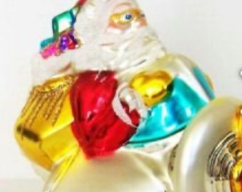 Colección de 3 adornos de vidrio de mercurio coleccionables - Estado como nuevo