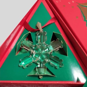 Swarovski Snowflake 2004 - Etsy