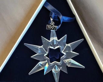 Swarovski 2003 Annual Edition Crystal Christmas Ornament - Etsy