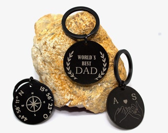 Keychain personalized with engraving