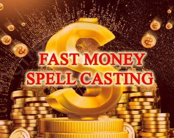 Fast Money Spell , Attract Wealth, Rich Spell, Attract Cash Fast