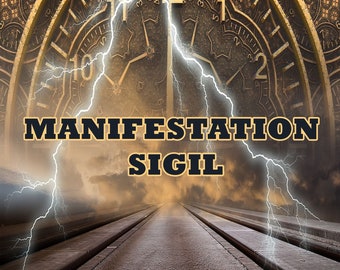 Manifestation Sigil, You Hold The Key To Unlocking Your Desires And Attracting What You Want in Life, Download and Activate, Creation Sigil