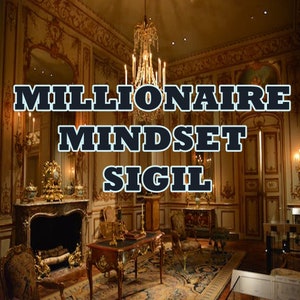 Millionaire Mindset Sigil: Manifestation Tool (Digital Download)
