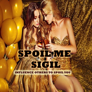 Spoil Me Sigil, Live The Life of Wealth and Abundance, Sugar Daddy Sigil, Life of Luxury Sigil Spell, DIY Sigil Magic