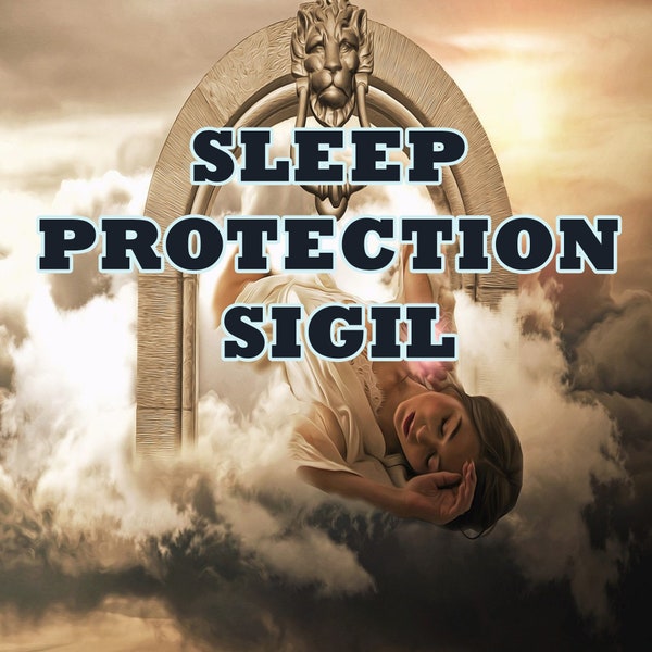 Sleep Protection Sigil - Creates A Protective Barrier Around Your Sleeping Space, Ensuring Peaceful Sleep, Warding Off Nightmares
