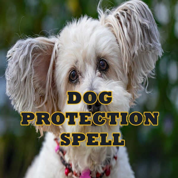 Dog Protection Spell - Safeguard Your Beloved Pet, Protecting Them From Harm, Accidents, Negative Energies That May Impact Their Well-Being
