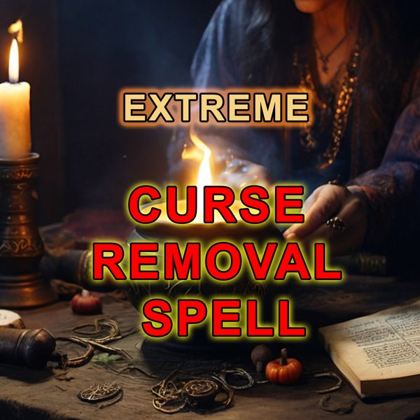 Extreme Curse Removal Spell, Complete Cleansing and Protection Against Any and All Curses