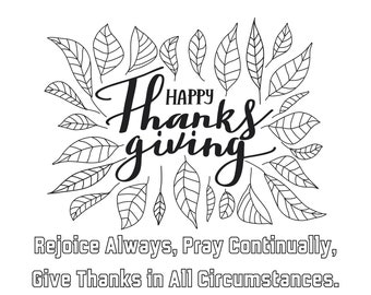 Thanksgiving Coloring Bundle