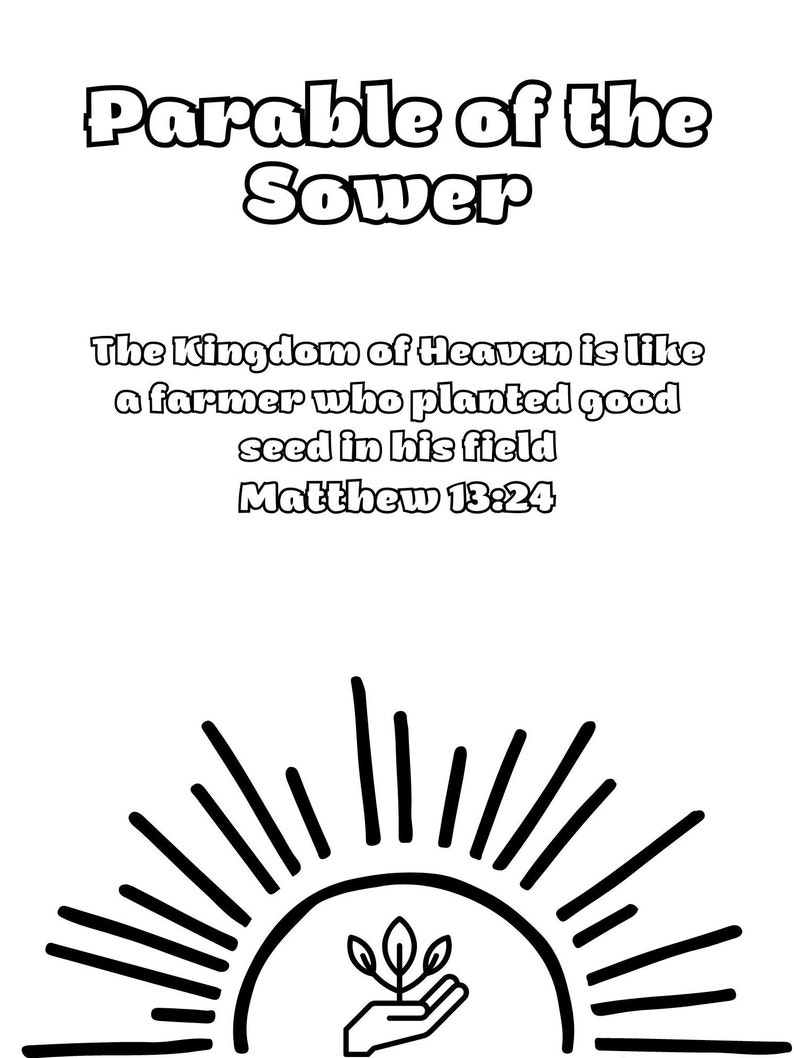 Sunday School Lesson Plans Etsy