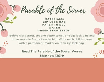 Sunday School Lesson Plans