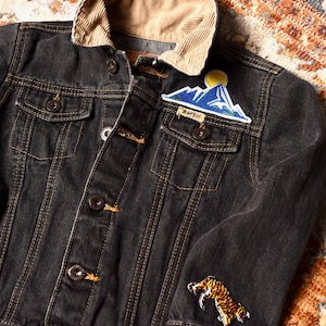 Kid&#39;s &#39;Armed for Oregon&#39; Upcycled Denim Jacket- Kid&#39;s 5T