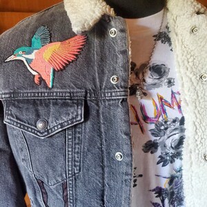 Vintage Levi&#39;s Sherpa Jeansjacke - Unisex Erwachsene XL