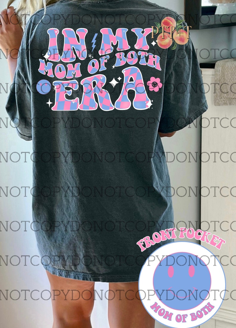 In My Mom Era PNG Digital Download ONLY Sublimation, DTF, Mom Era Png