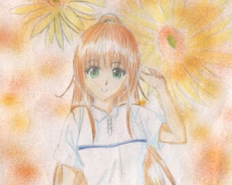 Manga Postcard #5 - Detachment | Tennis Anime Manga Gift | High quality print