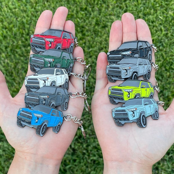 4Runner Accessories - Keychain 4 runner key chain key fob cover - 3rd 4th 5th gen mods trd car accessories