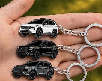 Rogue Metal Keychain - Compatible with Nissan Rogue Accessories Car SUV Key Fob 2021-2026, 2025 2024 2023 2022