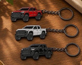 Colorado Metal Keychain - Compatible with Chevy Colorado Accessories and others Toy Truck - Ideal Gifts Men Women Key Fob accessory mod