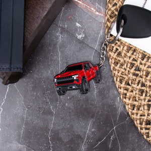 Chevy Keychain Compatible With Chevy Silverado 1500 Accessories - Toy ...