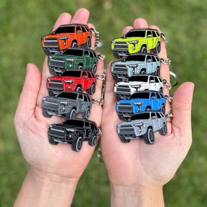 4Runner Accessories - Keychain 4 runner key chain key fob cover - 3rd 4th 5th gen mods trd car accessories