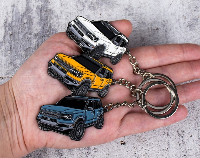 Bronco Sport Keychain Cactus Gray Matchbox Hot Wheels Diecast - Etsy