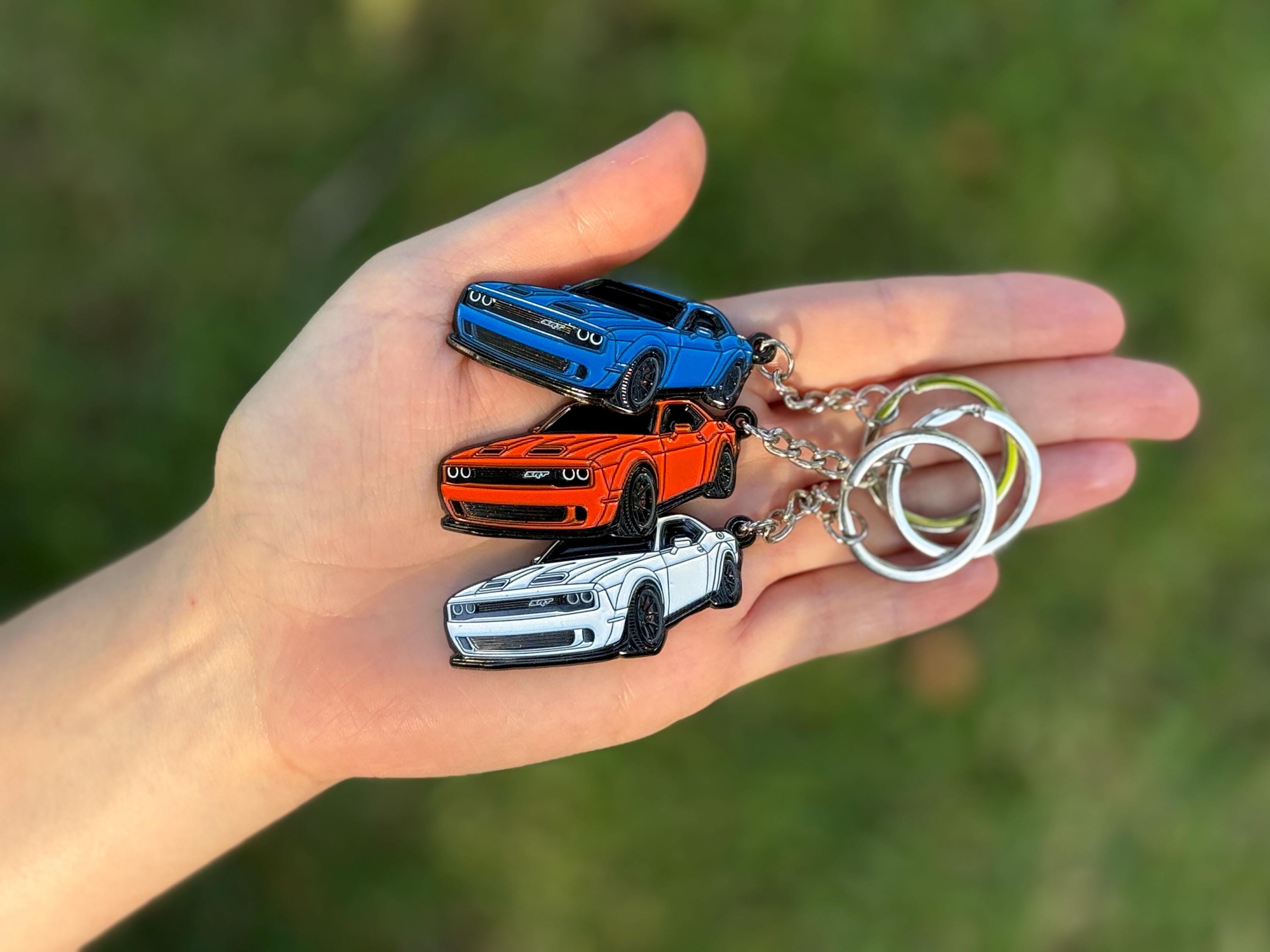 Dodge Challenger Keychain - Etsy