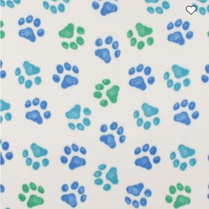 Handmade Paw Pet Blanket Fleece Tie Blanket Plush Fleece Dog Snuggle Blanket Fleece Pet Blanket Dog Blanket Double Layered Fleece Tie Throw