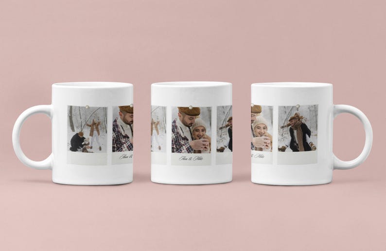 Personalised Photo And Text Coffee Mug