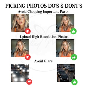 a series of photos of a woman in a parking lot