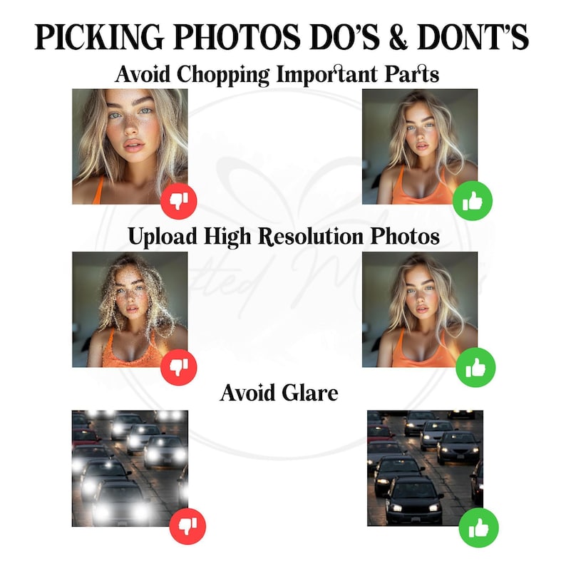 a series of photos of a woman in a parking lot