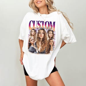 CUSTOM Bootleg Rap Pet Shirt, Custom Pet Photo Shirt, Vintage Graphic 90s Tshirt, Custom Your Own Bootleg Idea Here, Insert Your Design