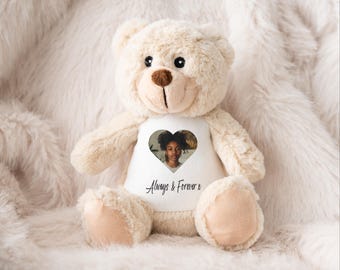 Custom Photo Teddy Bear: Personalized Keepsake Gift