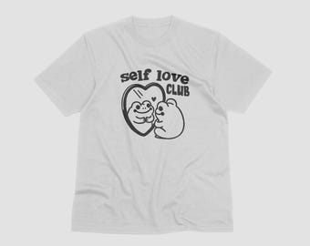 Self Love Club Unisex T-Shirt, Valentinstag Geschenk