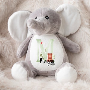 Personalised Stuffed Animal, New Baby Gift, Personalised Plush Soft Toy, Name Teddy, Cuddly Toy, Girls and Boys Teddy Bear Baby Shower Gift