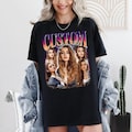 Personalised Bootleg Rap T-Shirt: Retro 90s Graphic Tee product logo